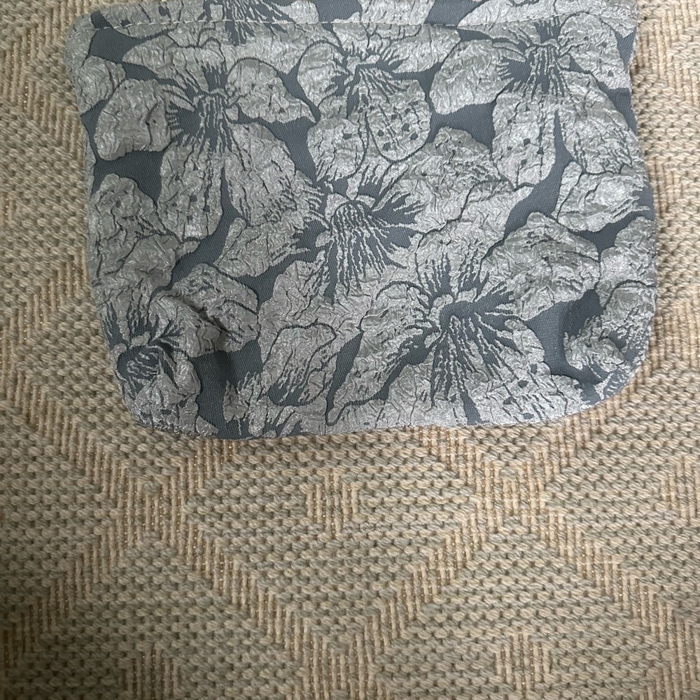 NEVER USED Floral Patterned Pouch